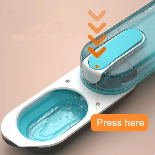 Botella de Agua Plegable para Perros con Diseño de Ranura Especial - Accesorios para mascotas Mascotonas