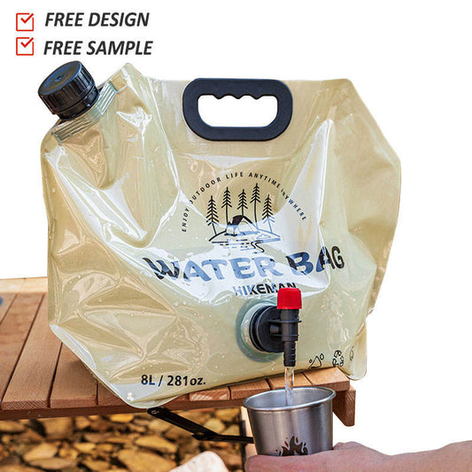 Bolsa de Agua Plegable para Mascotas 8L – Portátil, Resistente y Fácil de Transportar - Accesorios para mascotas Mascotonas