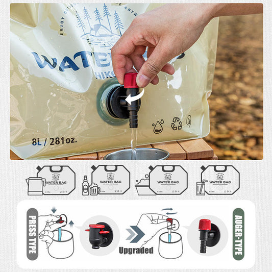 Bolsa de Agua Plegable para Mascotas 8L – Portátil, Resistente y Fácil de Transportar - Accesorios para mascotas Mascotonas