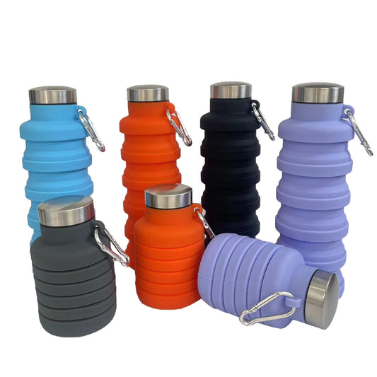 Botella de Agua de Silicona Extensible para Mascotas – ¡Hidratación Divertida en Cada Aventura! - Accesorios para mascotas Mascotonas