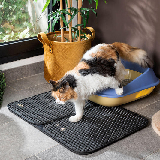 Alfombra para Arenero de Gatos - Protege tu Hogar de Arena | Mascotonas - Accesorios para mascotas Mascotonas