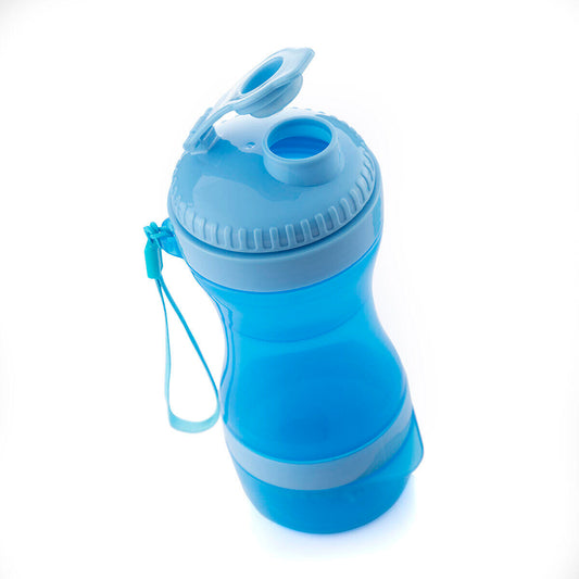 Botella con Depósito de Agua y Comida para Mascotas 2 en 1 - Accesorios para mascotas Mascotonas